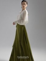 Fashion Hanfu Modern Chinese Clothing Evening Dress For Women - Image 3