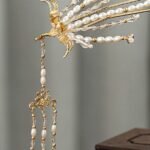 Fashion Hanfu Phoenix Hairpin Chinese Phoenix Bridal Pearl Hair Stick