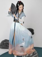 Fashion Hanfu Chinese Tang Style Hanfu Dress Cosplay - Image 2