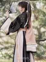 Traditional Chinese Costume Jin Dynasty Hanfu Dress - Image 3