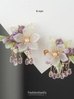 Fashion Hanfu Traditional Chinese Hair Clips Hair Comb Female - Image 3