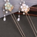 Traditional Chinese Hairpin Chinese Hanfu Long Tassel Hair Stick