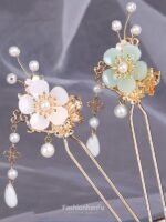 Traditional Chinese Hairpin Chinese Hanfu Long Tassel Hair Stick - Image 2