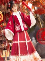Traditional Chinese Hanfu Dress For Chinese New Year - Image 4