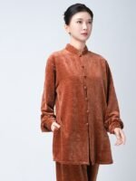 Winter Tai Chi Suit – Warm Fleece Kung Fu Training Uniform - Image 6
