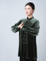Winter Tai Chi Suit – Heavyweight Fleece Training Outfit for Cold Weather - Image 6