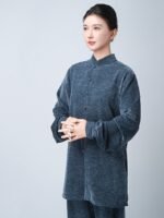 Winter Tai Chi Suit – Warm Fleece Kung Fu Training Uniform - Image 2