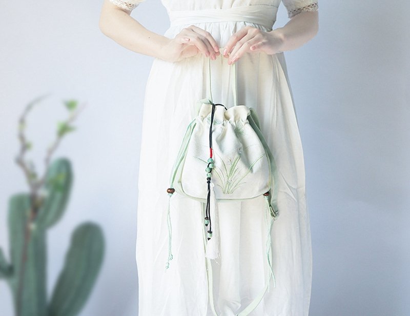 Handmade Floral Embroidered Handbag