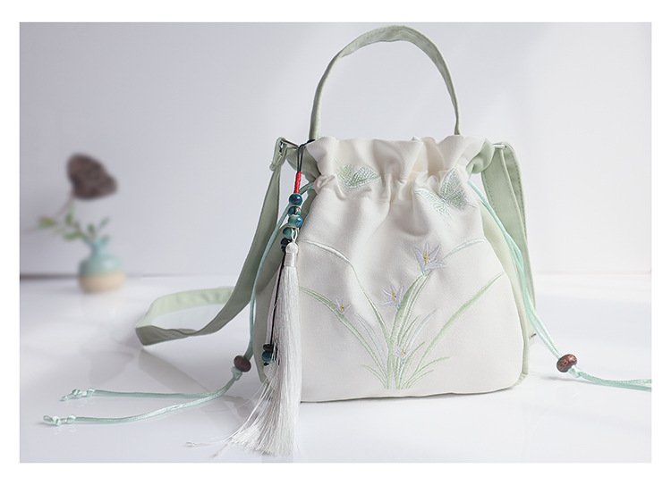 Handmade Floral Embroidered Handbag