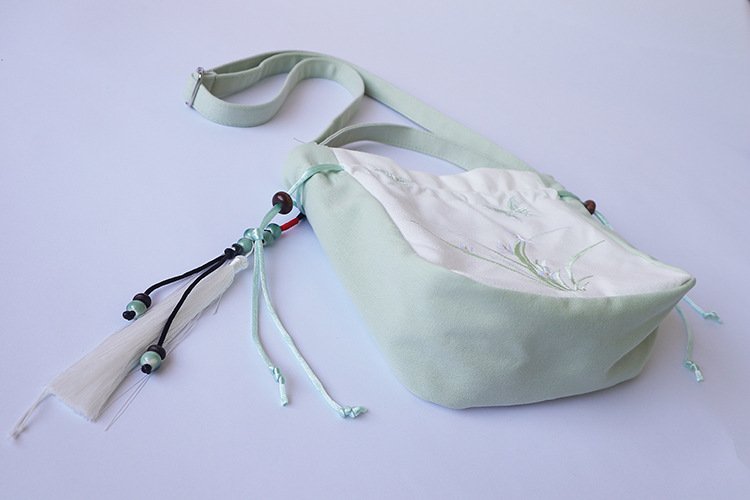 Handmade Floral Embroidered Handbag