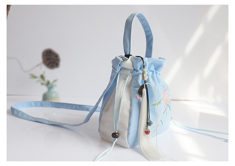 Handmade Floral Embroidered Handbag