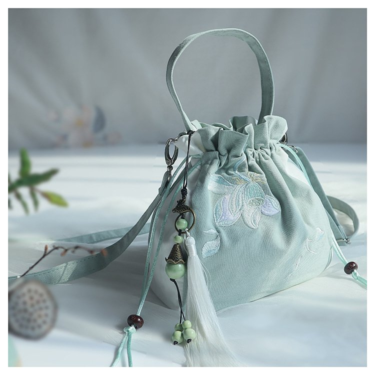 Handmade Floral Embroidered Handbag