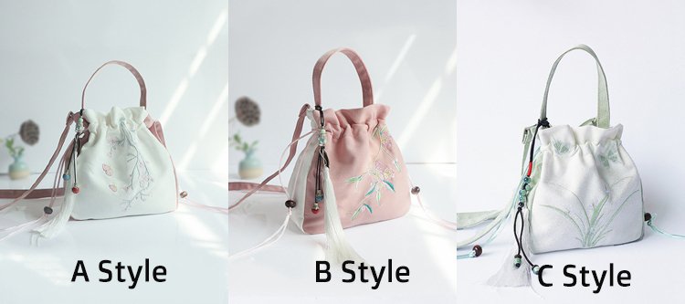 Handmade Floral Embroidered Handbag