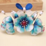 Flower Hair Accessories Hanfu Hair Crown Palace Hairpin