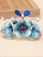 Flower Hair Accessories Hanfu Hair Crown Palace Hairpin