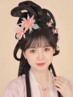 Flower Hair Clip Women’s Hanfu Headwear Hair Pins