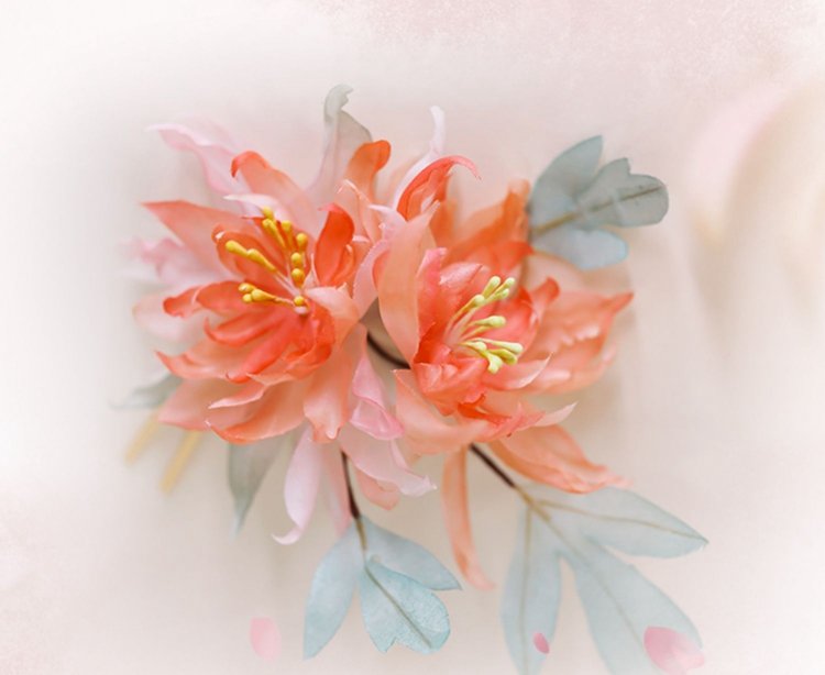 Flower Hair Clip Women