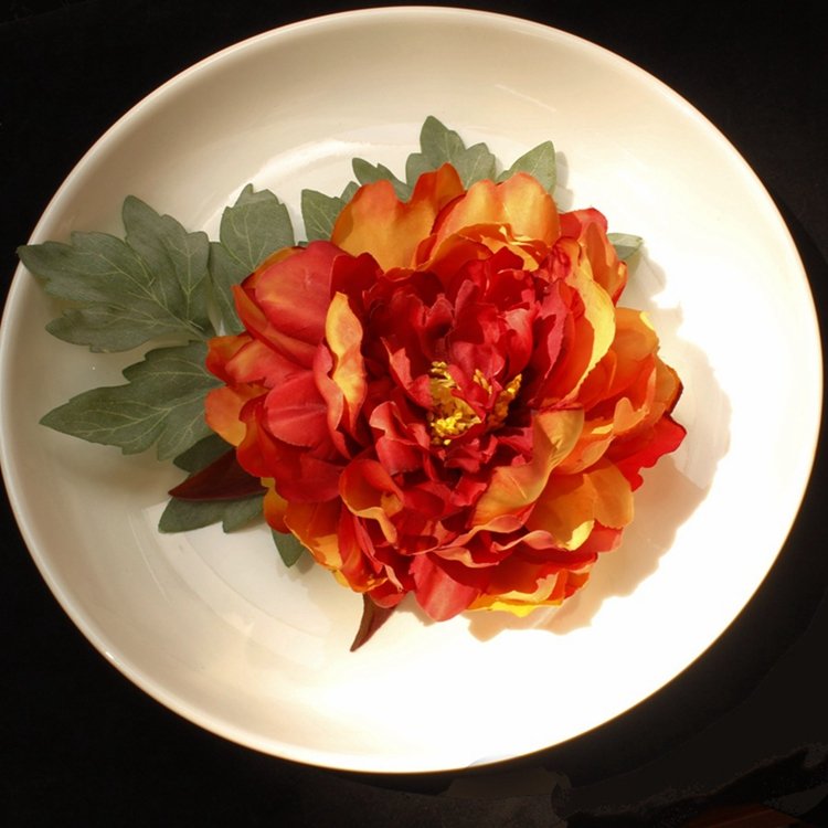 Flower Hair Clips Hanfu Silk Flower Hairpin