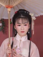 Fashion Hanfu Classical Hair Accessories Handmade Flower Hair Pins For Weddings - Image 5