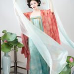 Tang Style Hanfu Dress Chinese Qixiong Ruqun Set
