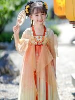 Girls Chinese Princess Dress Fairy-Style Chinese Outfit - Image 2