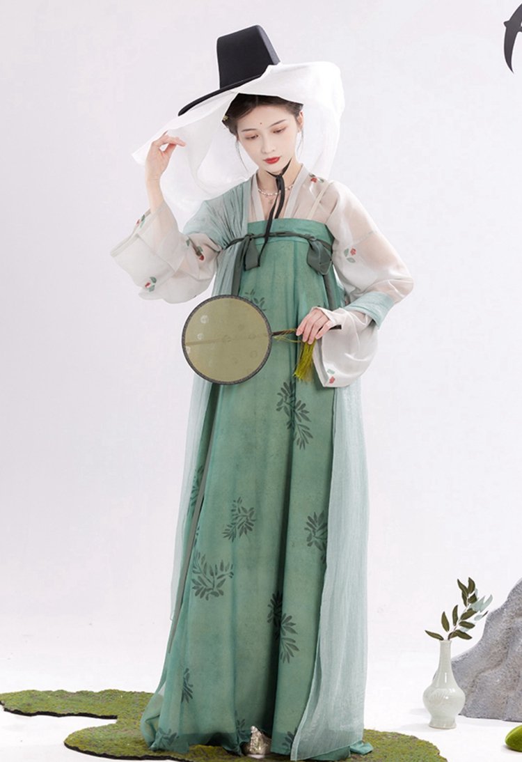 Green Hanfu Dress Female