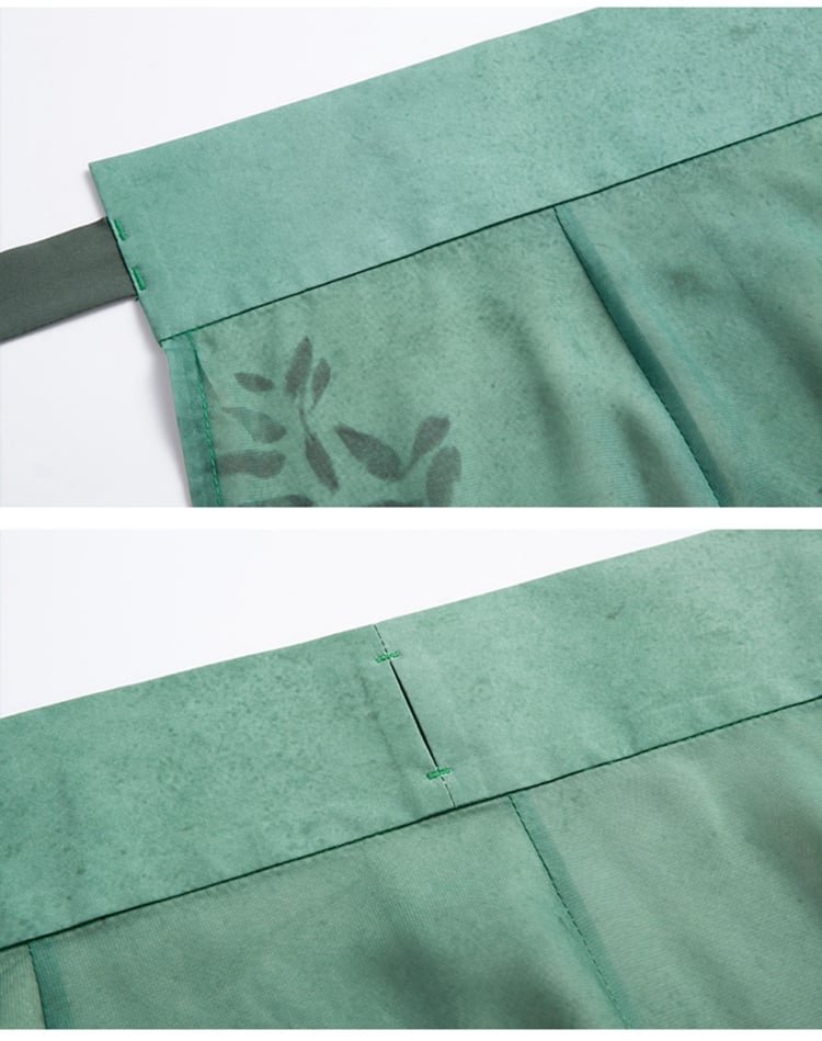 Green Hanfu Dress Female