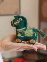Lucky Horse Embroidered Chinese Sachet Ornament – Festival Hanging Gift - Image 5