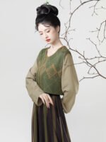 Modern Tang Style Hanfu Dress for Women - Image 3