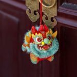 Feng Shui Wealth Guardian Charm Pouch – Embroidered Lucky Beast Ornament - Image 2