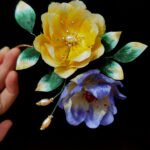 Hair Accesories Flowers Classical Peony Silk Hairpin