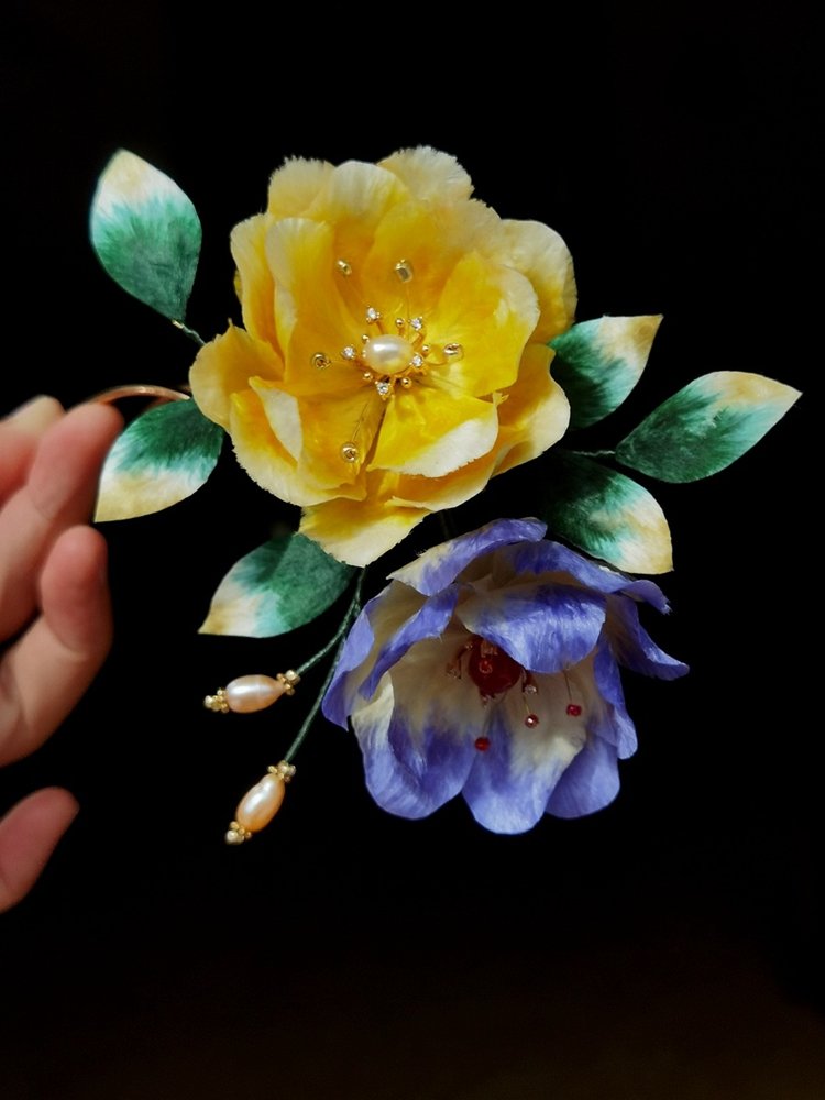 Hair Accesories Flowers Classical Hairpin