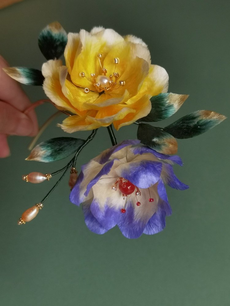 Hair Accesories Flowers Classical Hairpin