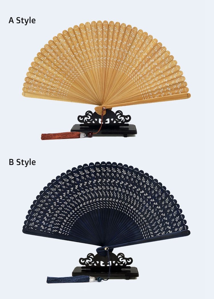 Handmade Full Bamboo Folding Fan