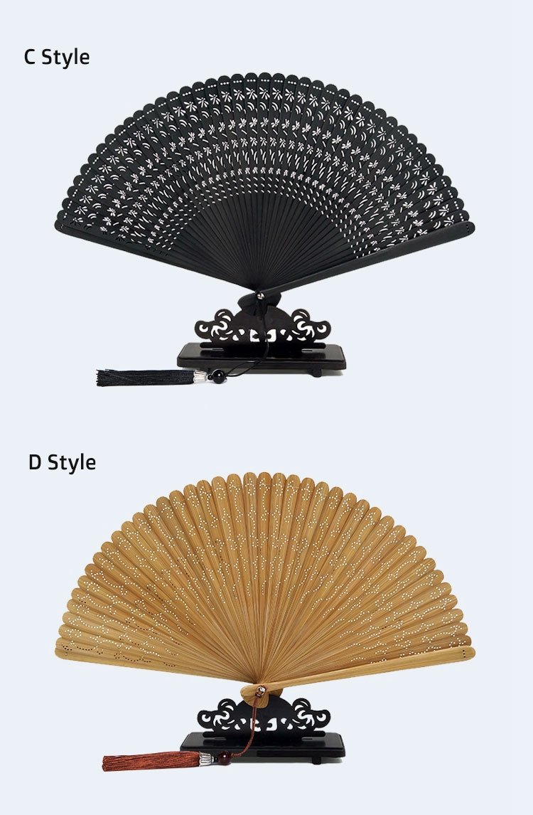 Handmade Full Bamboo Folding Fan