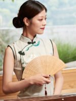 Handmade Full Bamboo Folding Fan Gift Fans - Image 3