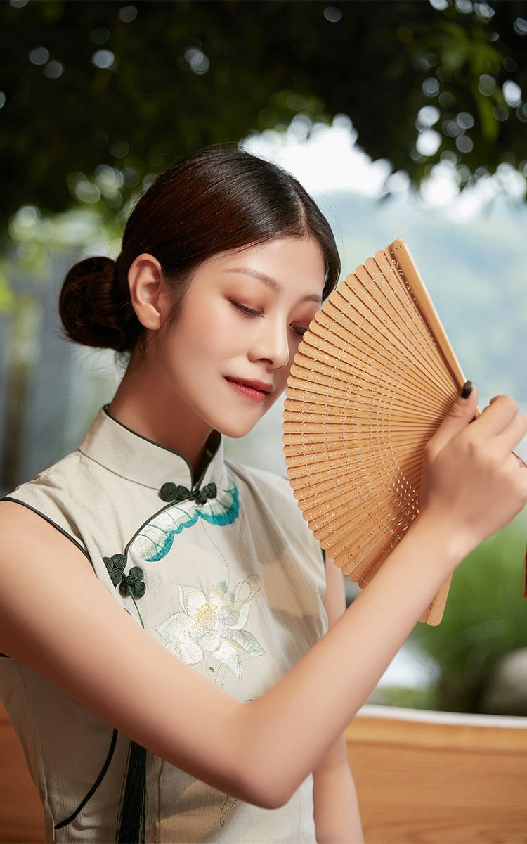 Handmade Full Bamboo Folding Fan