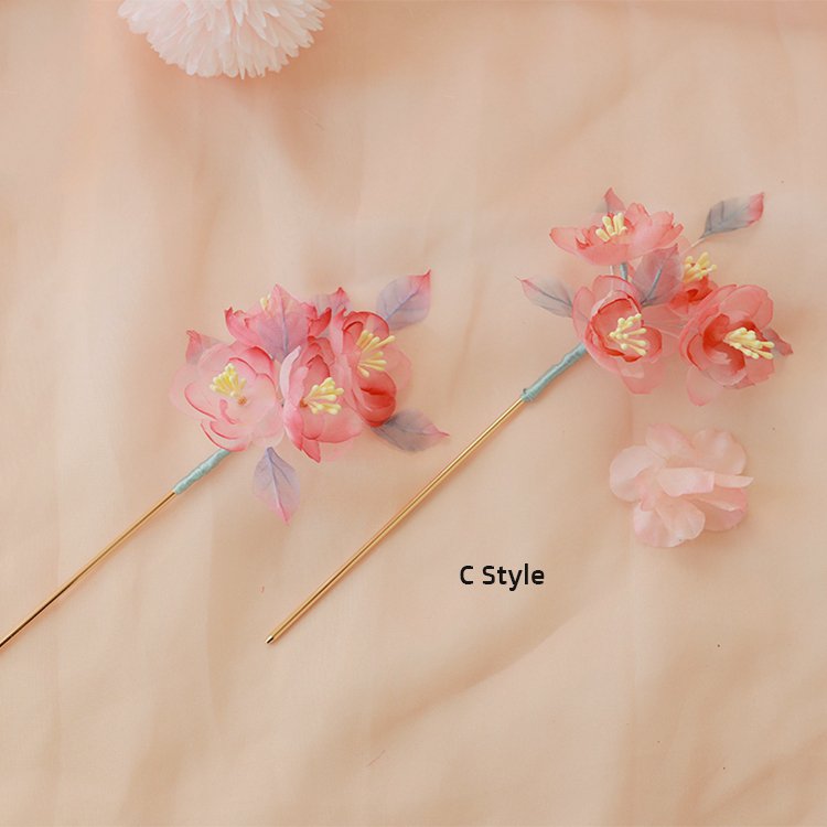Handmade Small Flower Hair Clips
