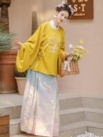 Chinese Style Hanfu Dress Adult Female Photography Set