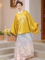 Chinese Style Hanfu Dress Adult Female Photography Set - Image 2