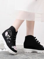 Hanfu Embroidered Ankle Boots for Women Winter Boots - Image 4