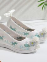 6CM Hanfu Embroidered Platform Shoes for Women - Image 2