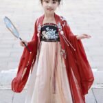 Chinese Traditional Hanfu For Kids Girl Dress