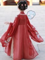 Chinese Traditional Hanfu For Kids Girl Dress - Image 4