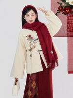 Hanfu-Inspired New Year Outfit Chinese Festival Clothing