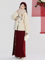 Hanfu-Inspired New Year Outfit Chinese Festival Clothing - Image 3