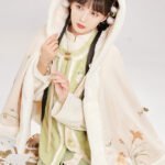 Chinese Hanfu Short Cloak Winter Women