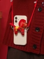 Lucky Horse Embroidered Chinese Sachet Phone Clip – Festival Hanfu Accessory Gift - Image 2