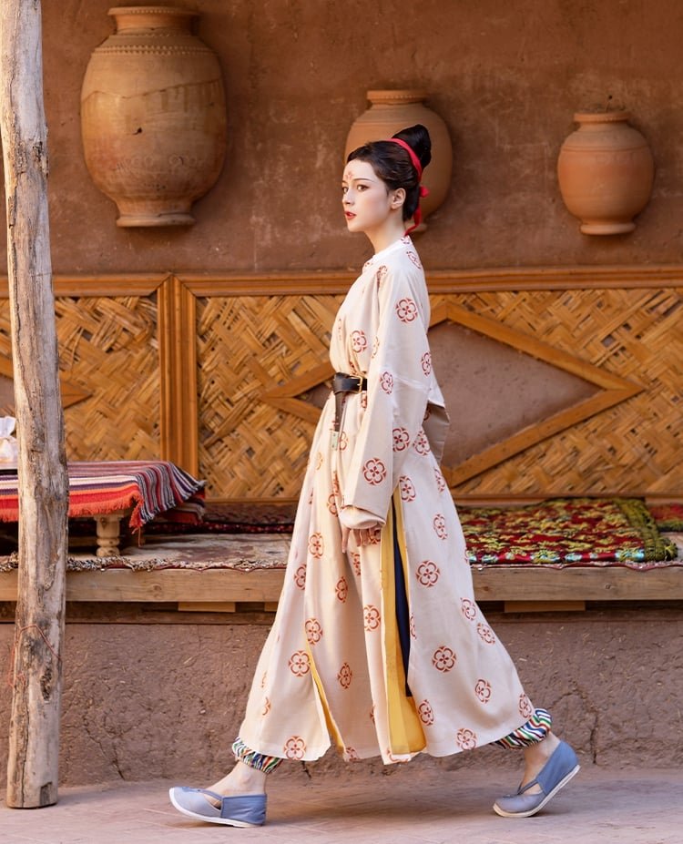 Chinese Traditional Costume Hanfu Yuanlingpao Cosplay Clothes Women