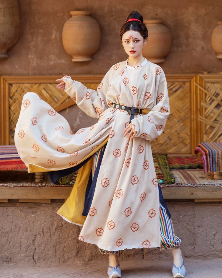 Chinese Traditional Costume Hanfu Yuanlingpao Cosplay Clothes Women